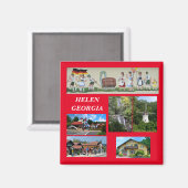 ヘレン，グルジア マグネット (正面/裏面)