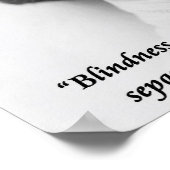 ヘレン・ケラーと有名なブラインド/ろうポスター ポスター (角)