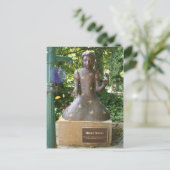 ヘレン・ケラー像 ポストカード (スタンド正面)