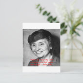 ヘレン・ケラー「信仰/ステングス」ウィズダム引用文 ポストカード (スタンド正面)