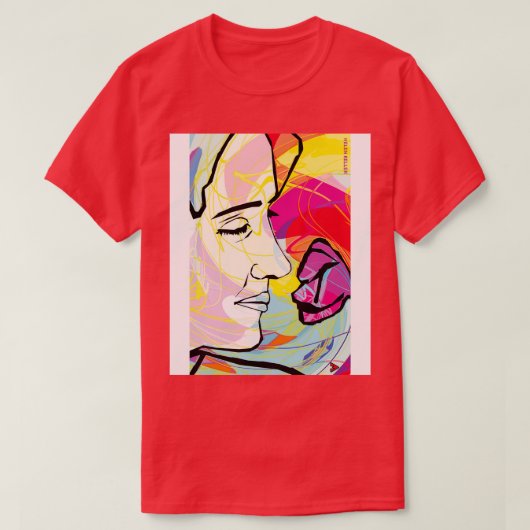 ヘレン・ケラーTシャツ Tシャツ (デザイン正面)
