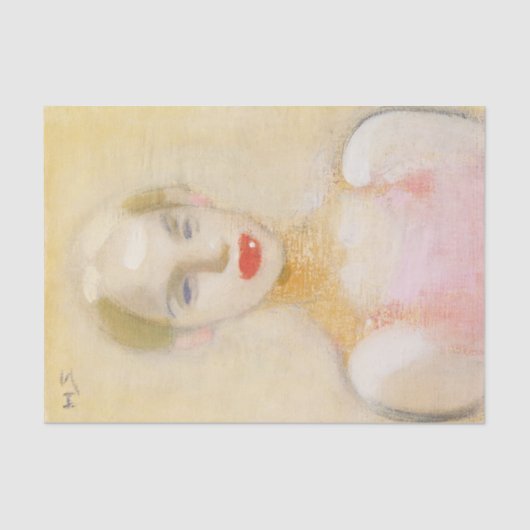 ヘレン・シュジャルフベク・サーカスの娘 薄葉紙 (正面)