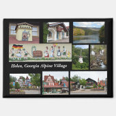 ヘレン。ジョージアアルパインビレッジ マグネット (正面)