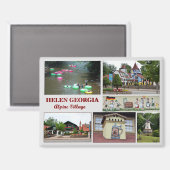 ヘレン、ジョージア磁石 マグネット (正面/裏面)