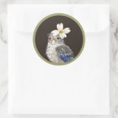 ヘレンtheベビーブルーバードシール ラウンドシール (バッグ)