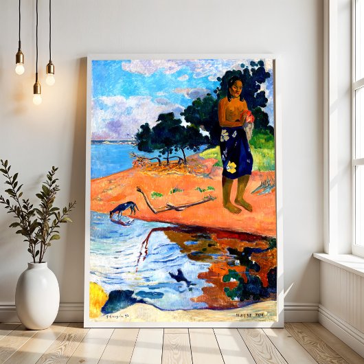 ヘレ・パペ（1892年）ポール・ゴーギャン ポスター