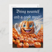 ヘロウィーンカード シーズンポストカード (正面/裏面)