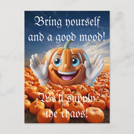 ヘロウィーンカード シーズンポストカード (正面)