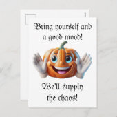 ヘロウィーンカード シーズンポストカード (正面/裏面)