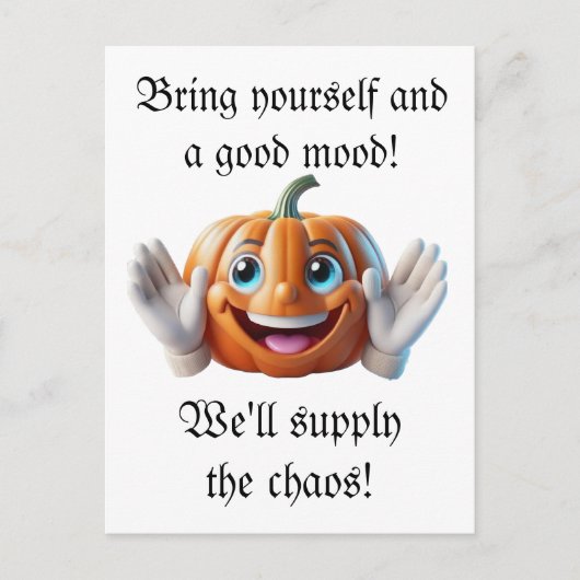 ヘロウィーンカード シーズンポストカード (正面)