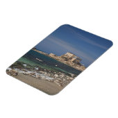 ヘロデが建てたカエサレア港跡素晴らし マグネット (左側)