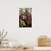 ヘロデの前でバプテスマを説く聖ヨハネ ポスター (キッチン)