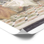 ヘロデの饗宴(フレスコ)(60432も参照) ポスター (角)