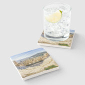 ヘロディオン・アティカスの古代演劇遺跡 ストーンコースター (横)