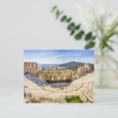 ヘロディオン・アティカスの古代演劇遺跡 ポストカード (スタンド正面)