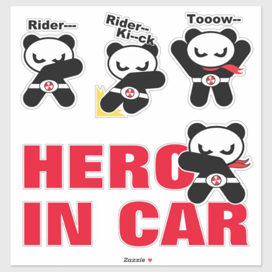 ヘロパングマ シール (シート)