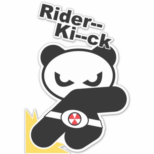 ヘロパングマ シール (正面)