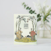 ヘロヒイ・ナラヴェ – 「鶴とヘロン。クマさん」 ポストカード (スタンド正面)