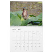 ヘロンとエグレット2026 カレンダー (1月 2027)