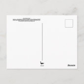 ヘロンのカップル葉書 ポストカード (裏面)