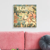 ヘロンのフライト・フランコ・フレミッシュ キャンバスプリント (インサイチュ (リビング))