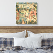 ヘロンのフライト・フランコ・フレミッシュ キャンバスプリント (インサイチュ (寝室))