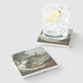 ヘロンの傷(ジョージ・フレデリックワッツ) ストーンコースター (横)