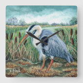 ヘロンの精神 スクエア壁時計 (正面)