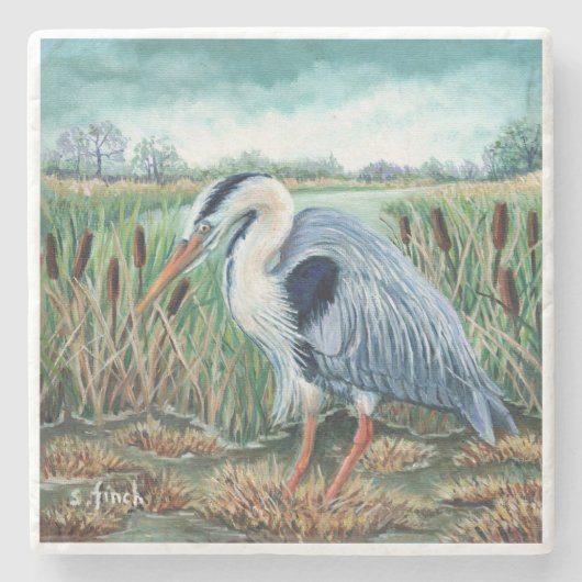 ヘロンの精神 ストーンコースター (正面)