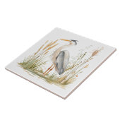 ヘロンエレガント湖とイグサ タイル (側面)