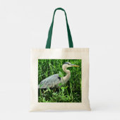 ヘロンオンザエアライン再利用可能なトート トートバッグ (裏面)