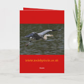 ヘロンクリスマスカード シーズンカード (裏面)