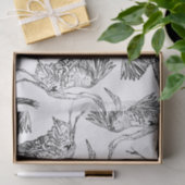 ヘロンパターンティッシュペーパー 薄葉紙 (ギフト)