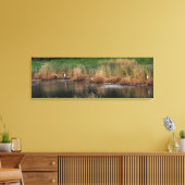 ヘロンファミリー離れサイド キャンバスプリント (インサイチュ (リビング))