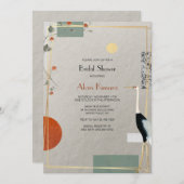 ヘロンフレームの招待状 招待状 (正面/裏面)