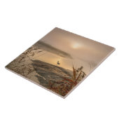 ヘロン天国 – 湖の風景 タイル (側面)