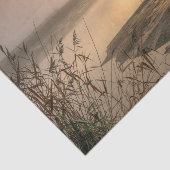 ヘロン天国 – 湖の風景 薄葉紙 (詳細)