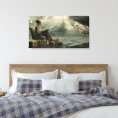 ヘロン心理学 キャンバスプリント (インサイチュ (寝室))