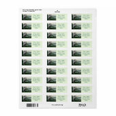 ヘロン湖 ラベル (フルシート)