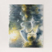 ヘロン狩り ジグソーパズル (縦)