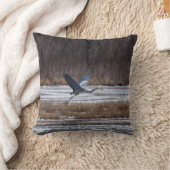 ヘロン離陸 クッション (ブランケット)