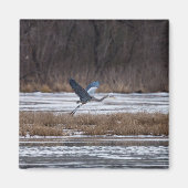 ヘロン離陸 マグネット (正面)