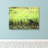 ヘロン6449 キャンバスプリント (インサイチュ (ウッドフロア))