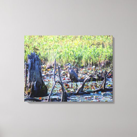 ヘロン6467 キャンバスプリント (正面)