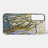 ヘロン・アート – 雑草の中 SAMSUNG GALAXYケース (裏面横)