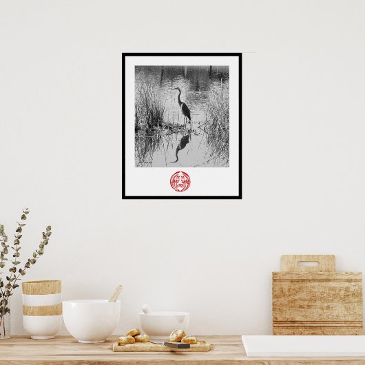 ヘロン ポスター (キッチン)