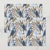 ヘロン ポストカード (正面/裏面)