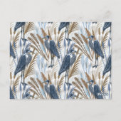 ヘロン ポストカード (裏面)