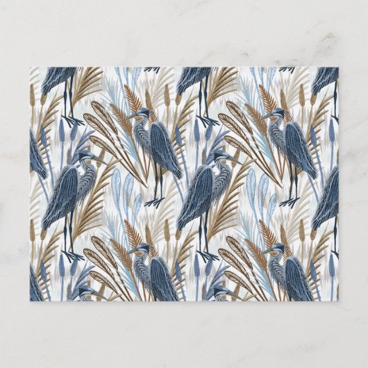 ヘロン ポストカード (正面)