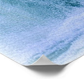 ヘロン・ムーン・アンド・ウォーターフォールファンタジー・アート・ポスター ポスター (角)